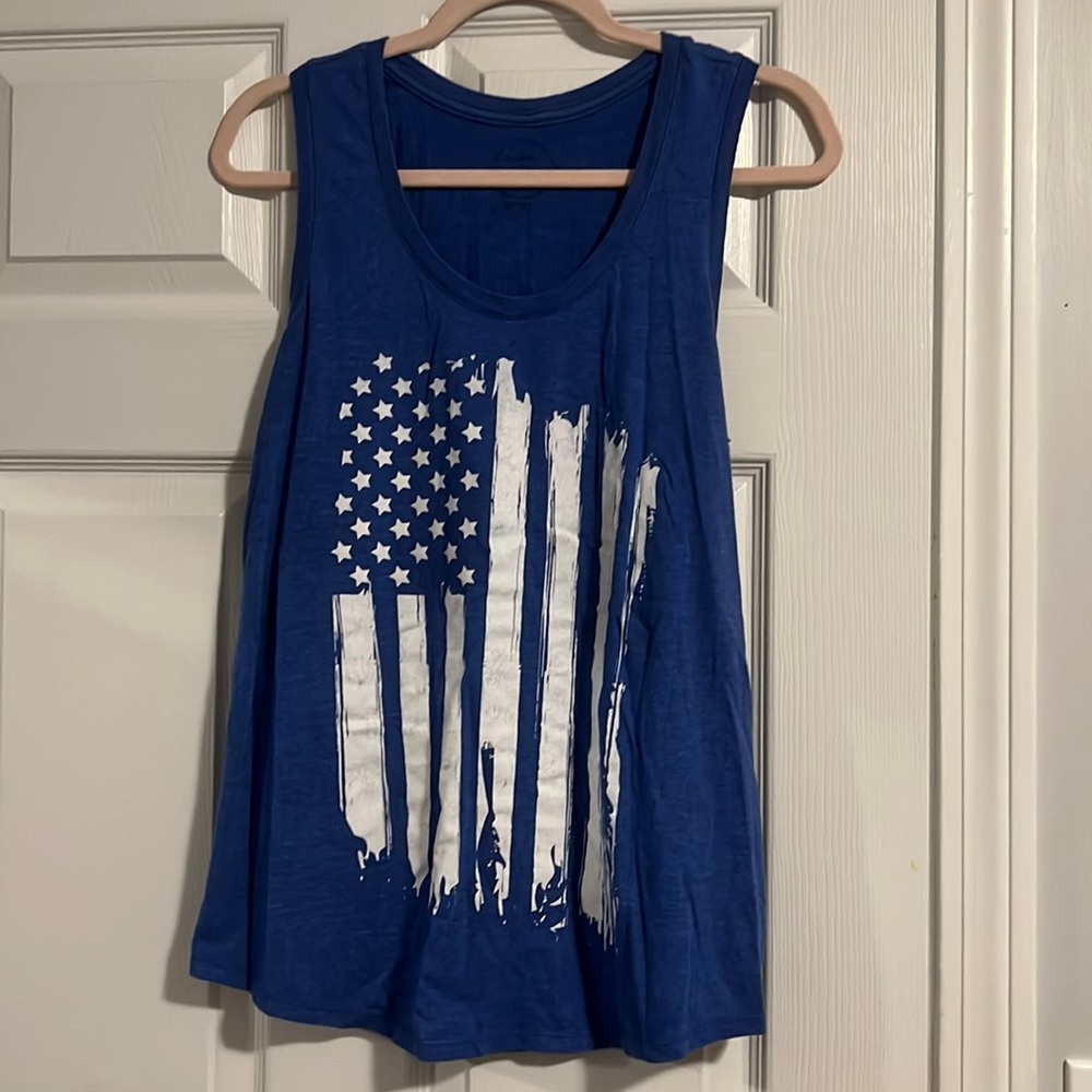 Nine Line Flag Tank Top